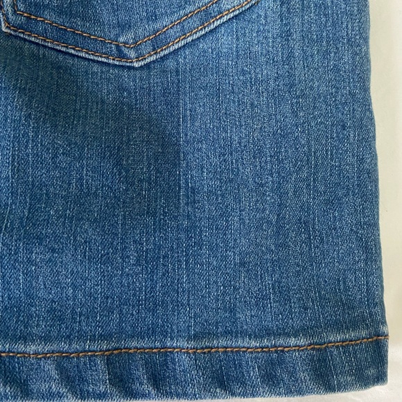 Denim Mini Skirt - Forever 21 - Women's Small - Stretchy - High-Waist - Picture 5 of 6